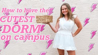 Dorm Decorating Tips // College advice //Interior Design// University of Arizona