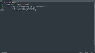 Leetcode 265. Paint House II in Python | Python Leetcode | Python Coding Tutorial | Python Code ASMR