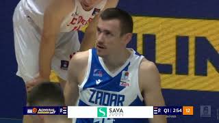 AdmiralBet ABA League 2024/25, Round 18 match: Zadar - SC Derby (25.1.2025)