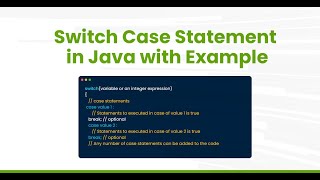 Switch case in Java || Switch statement and while loop in Java || Flow Control Part 2