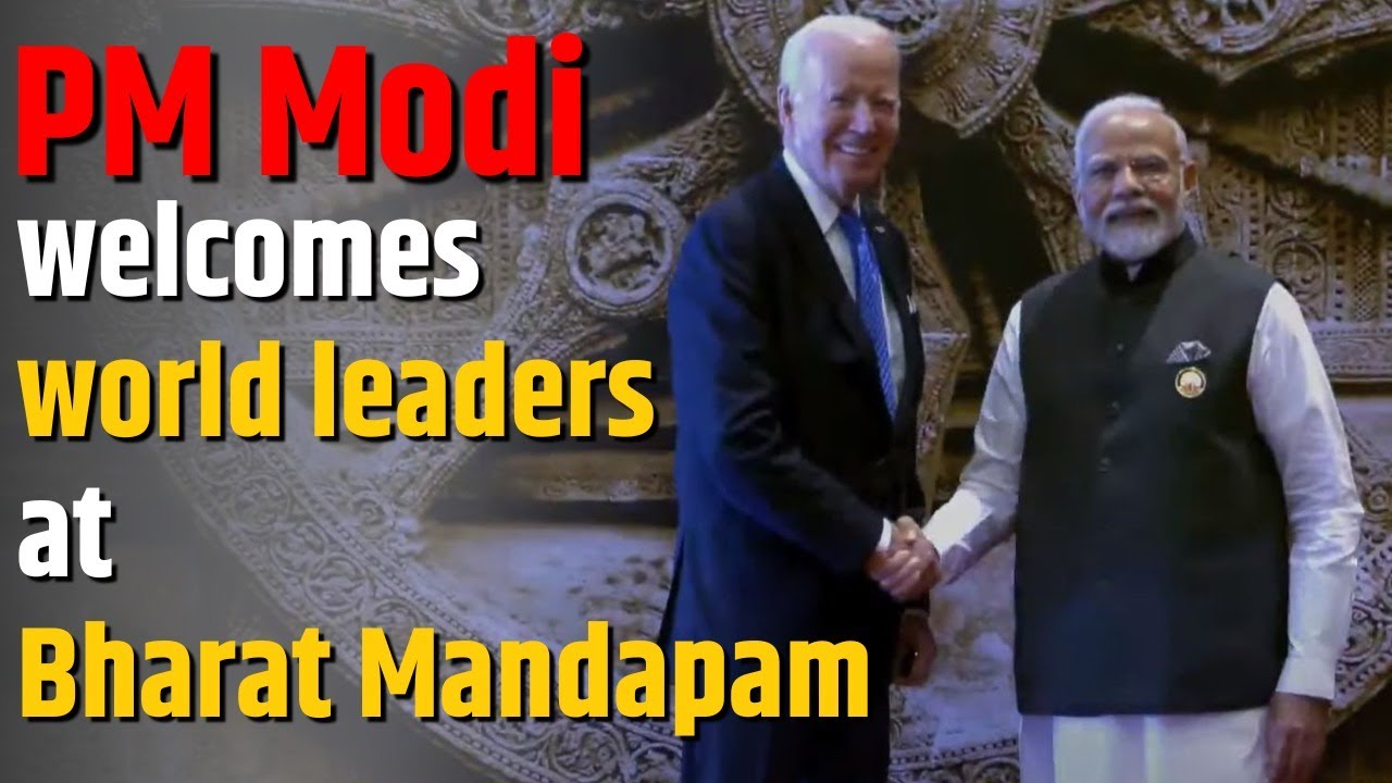 G20 Summit: PM Modi Welcomes World Leaders At Bharat Mandapam - YouTube