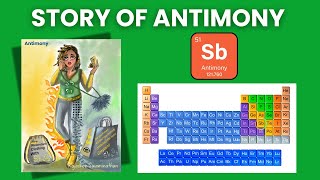 Story of the element Antimony (Sb) - Atomic number 51!