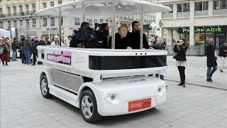 CES 2014: Driverless Car Taken for a Spin