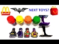 2017 McDONALD'S NEXT HAPPY MEAL TOYS THE LEGO BATMAN MOVIE POWER RANGERS KING KONG BABY BOSS SMURFS