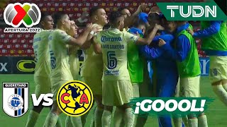 ¡Hace su primer gol! Emilio Lara anota | Querétaro 0-1 América | Liga Mx Apertura 22 -J16 | TUDN