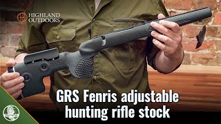GRS Fenris adjustable rifle stock for hunting