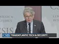 Transatlantic Tech and Security: A Conversation with EU Commissioner Thierry Breton