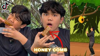 HONEYCOMB(TIKTOK WEIRD FOOD)GRABE NAKAKAIN PALA TO!!?