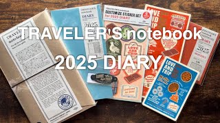 トラベラーズノート2025【TRAVELER'S notebook】