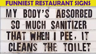 The Most Hilarious Restaurant Signs Ever (PART 9)