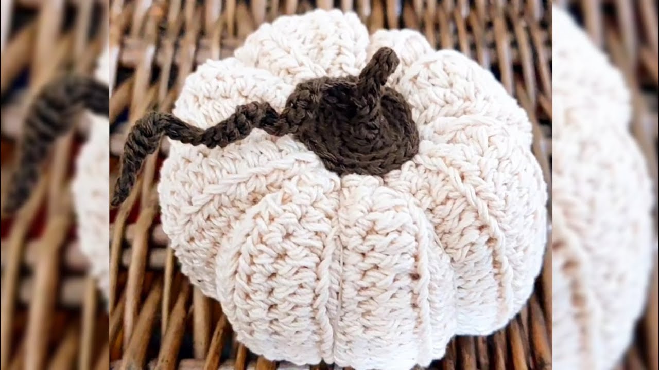 Crochet Pumpkin Tutorial Youtube