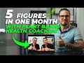 5 Figures In One Month With Plant Based Health Coaching