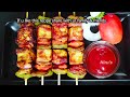 tandoori paneer tikka 😋 తందూరీ పన్నీర్ టిక్క 👌 with 1 trick restaurant style@nirus8521