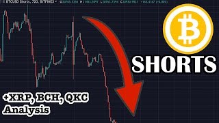 BITCOIN Shorts TANKING! What does it mean for Bitcoin? XRP RIPPLE, Bitcoin Cash BCH, QKC analysis