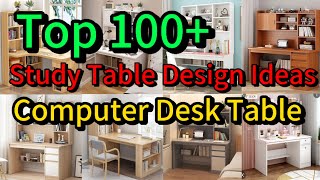 Study table design || পড়ার টেবিল ডিজাইন || Computer desk table ( two in one) #studytable #desktable