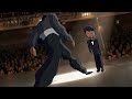 Will smith slapping chris rock but its animated
