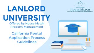 California Rental Application Process Guidelines