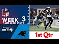 Seattle Seahawks vs. Carolina Panthers Full Highlights 1st QTR | NFL Week 3, 2023