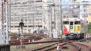 観光列車「みすゞ潮彩」　JR下関駅入線　Tourist train \