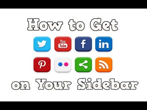 How to Get Social Media Icons on Your Sidebar (Spice Mailer Widget) How to Get Social Media Icons on Your Sidebar (Spice Mailer Widget)