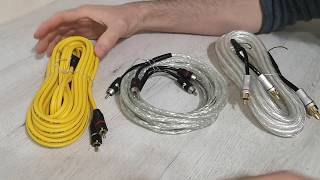 Cable RCA Diferentes Calidades