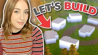 Building An English Village (Sims 4)