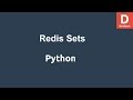 Python Get Redis Sets