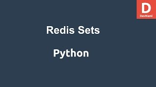 Python Get Redis Sets