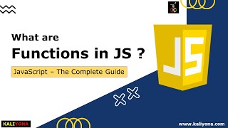 JS Functions | Invoking Functions | Define | Recursive | JavaScript Tutorial | Kaliyona | In Kannada