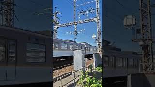 近畿日本鉄道・南大阪線【6820系( ク6920形)】大和川橋梁通過