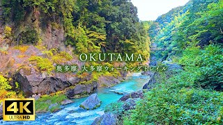 【4K Japan Walk】Okutama | Walk through the majestic nature spreads out in the hinterland of Tokyo