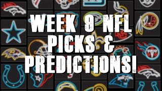 NFL 2022 Week 9 Picks & Predictions W/ @MadeBySujay