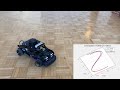 adaptive trajectory tracking for car like vehicles with input constraints_quanser qcar test result