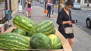 🇬🇧 GOLDERS GREEN WALKING TOUR, LONDON CITY WALK, EXPLORING GOLDERS GREEN ROAD, 4K