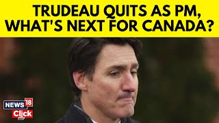 Justin Trudeau Announces Resignation As Leader Of Canada's Liberal Party | Trudeau Resignation |N18G