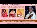 uks carnatic m s gopalakrishnan violin recital