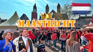 How do the Dutch Celebrate King's Day in Maastricht?  27 April 2023