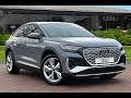 Brand New Audi Q4 e-tron 45 S line Sportback Auto 5dr 82kWh in Pebble Grey - Crewe Audi