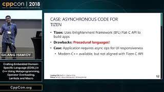 CppCon 2018: Crafting EDSL In C++ using Metaprogramming, Operator Overloading, & Lambda Expressions