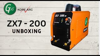 GB Kore - ZX7 200 (Unboxing) #2023 #welding_machine #megamachine  #youtubechannel #viralvideo