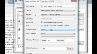 Create Android Virtual Device (AVD)@efodioedu