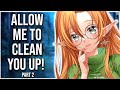 [3DIO] Mama Elf Offers to Clean You Up PART 2 | ASMR Roleplay Sleep Aid & Ear Cleaning
