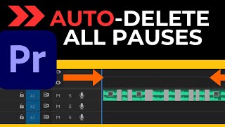 Usuń Wszystkie Przerwy JEDNYM Kliknięciem dzięki AI w Adobe Premiere Pro