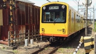 【奴】三岐鉄道北勢線130形+270形西桑名行き（馬道－西別所にて）