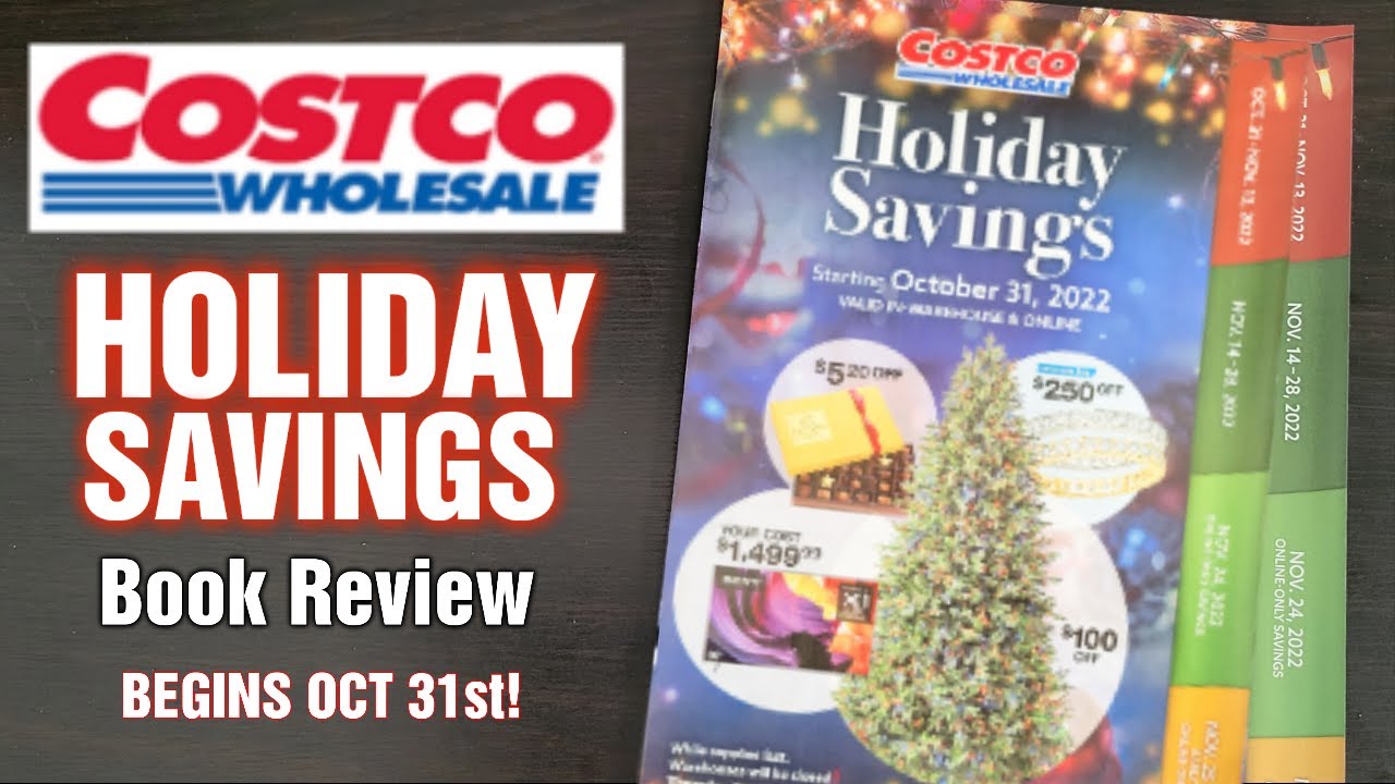 COSTCO HOLIDAY SAVINGS Book Review! So Much SAVINGS! - YouTube