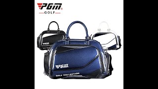 PGM YWB036 pu golf boston bag men high capacity portable waterproof golf boston bag