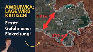 Awdijiwka: Lage wird KRITISCH! Einkreisung droht! Ukraine Lagebericht (270)