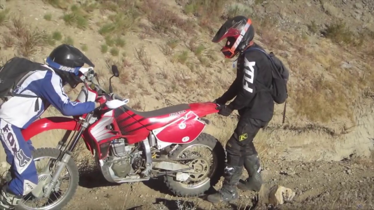 Xr650r Desert Ride Youtube