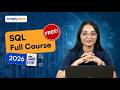 SQL Full Course 2026 [FREE] | SQL Tutorial For Beginners 2026  | Advanced SQL Course | Simplilearn