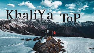 My First Snow Trek🔥 Khaliya Top || Munsiyari || Uttarakhand